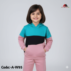 Winter Hoodie +Long pant Set Fabric 100%Cotton