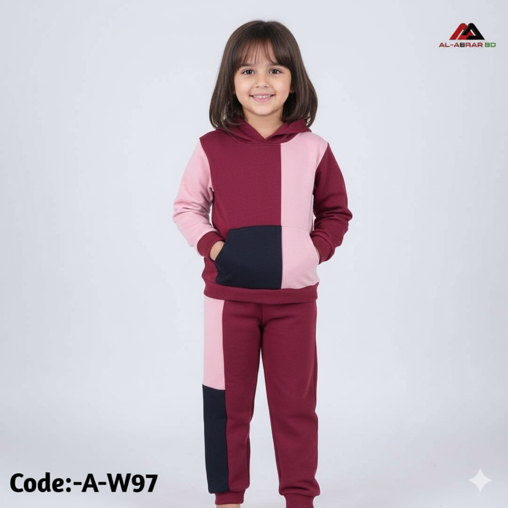Winter Hoodie +Long pant Set Fabric 100%Cotton