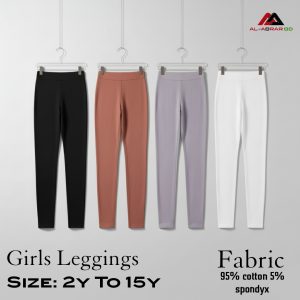 Girls Lagging Fabric 95%Cotton 5%Spendex 4Pcs Combo Pack